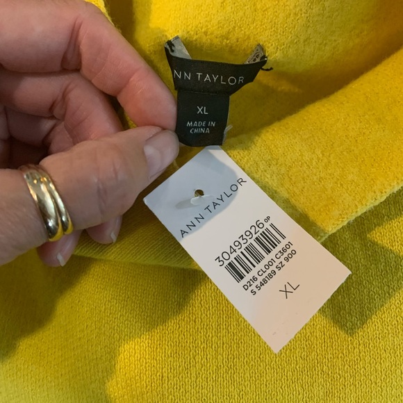 NWT Ann Taylor size XL sweater dress - Picture 4 of 4